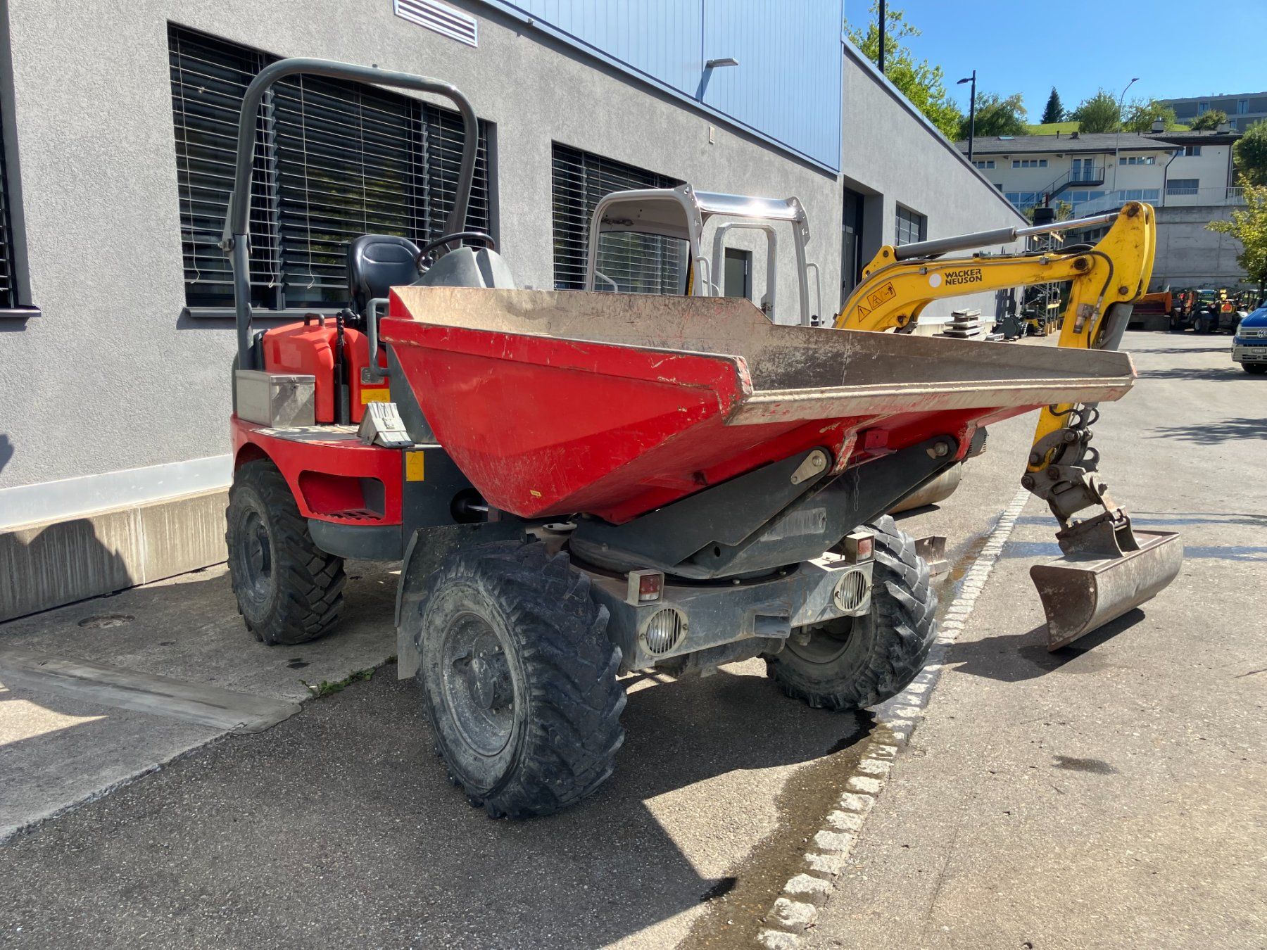 Wacker Neuson Escavatori: Starterset, Bagger, Dumper, Walze Raupendumper Wacker Neuson – Usato da St. Gallen venduto da NWN 3