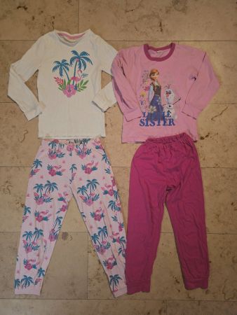 2x Pyjama Set, Gr. 128/134, Top Zustand, Mädchen