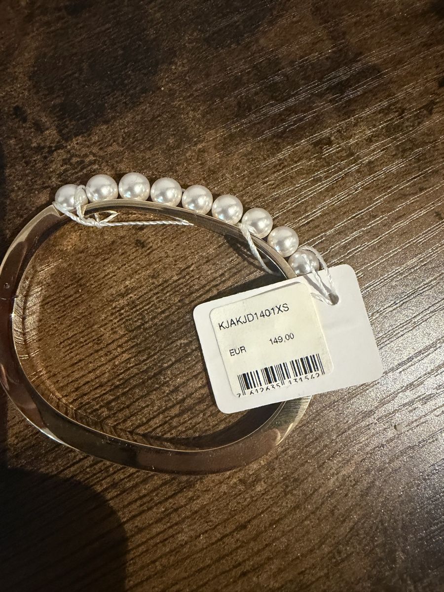 Bracciali & Braccialetti: Armreif mit Perlen silberfarben Grösse XS neu!! – Nuovo e nell'imballaggio originale da Gipf-Oberfrick venduto da glogeli 1