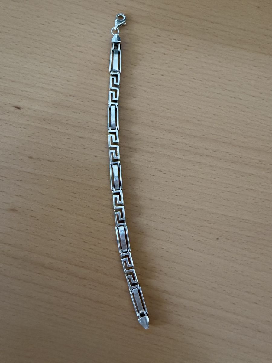 Armbänder & -reifen: Silberkette 925 griechischen Mäander-Muster – Gebraucht aus Oftringen von ste_mp2b 3