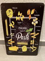PASTA ITALIAN Vintage Blechschild 1 Pcs./ NEU ! DEKORATION