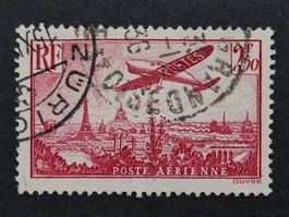 Breifmarke Frankreich mit Stempel Zürich