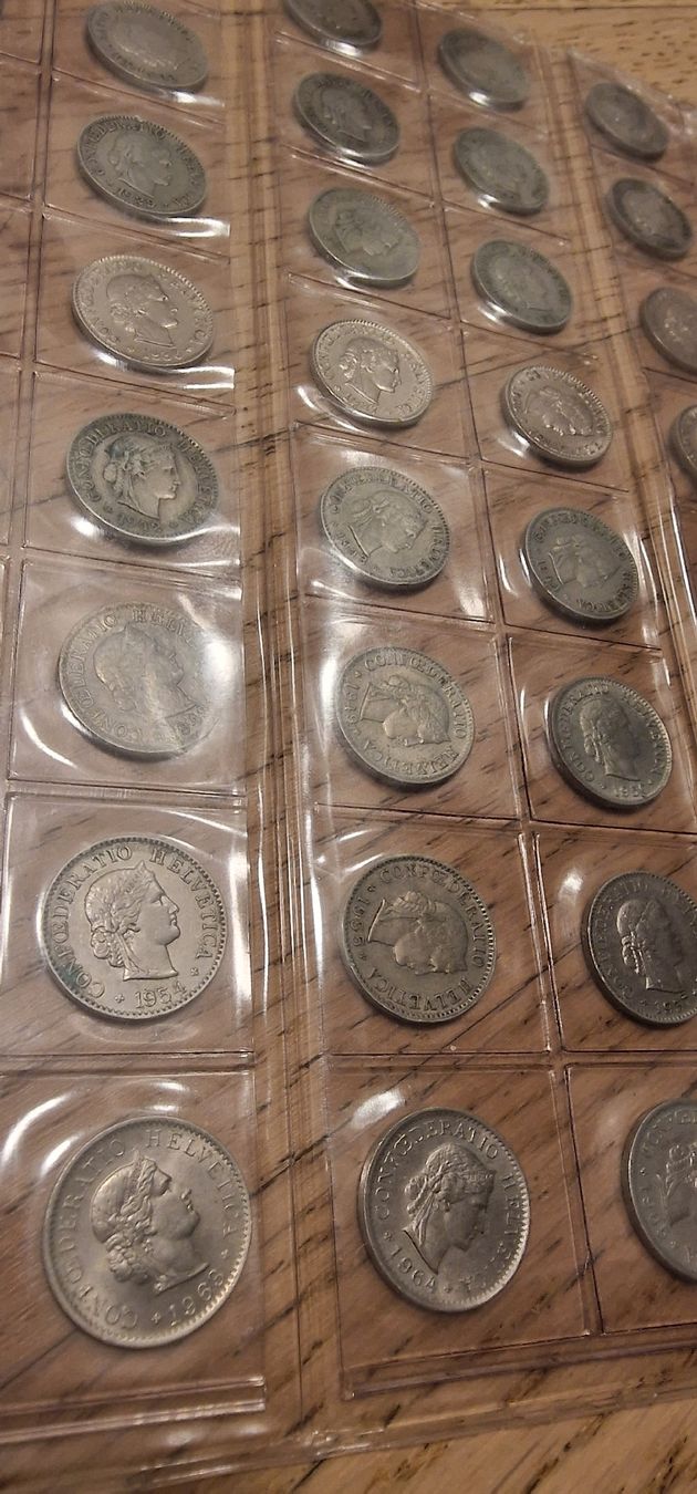 Tutti le monete: 48x 5Rp. Schweiz. div Jahrgänge – Usato da Arbon venduto da sar_l7ll 3