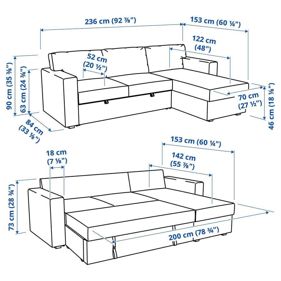 Ikea Divani: Canapé d'angle convertible, avec coffre – Usato da Morges venduto da Mlle_Croft_91 4