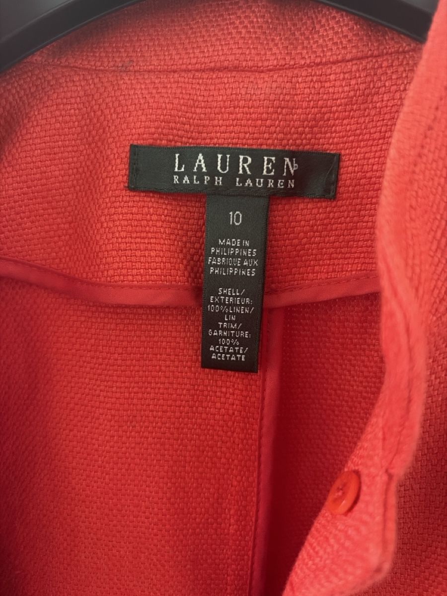 Ralph Lauren Giacche: Red/orange jacket Gold Buttons Size M – Usato da Zürich venduto da cme_ft9l 2