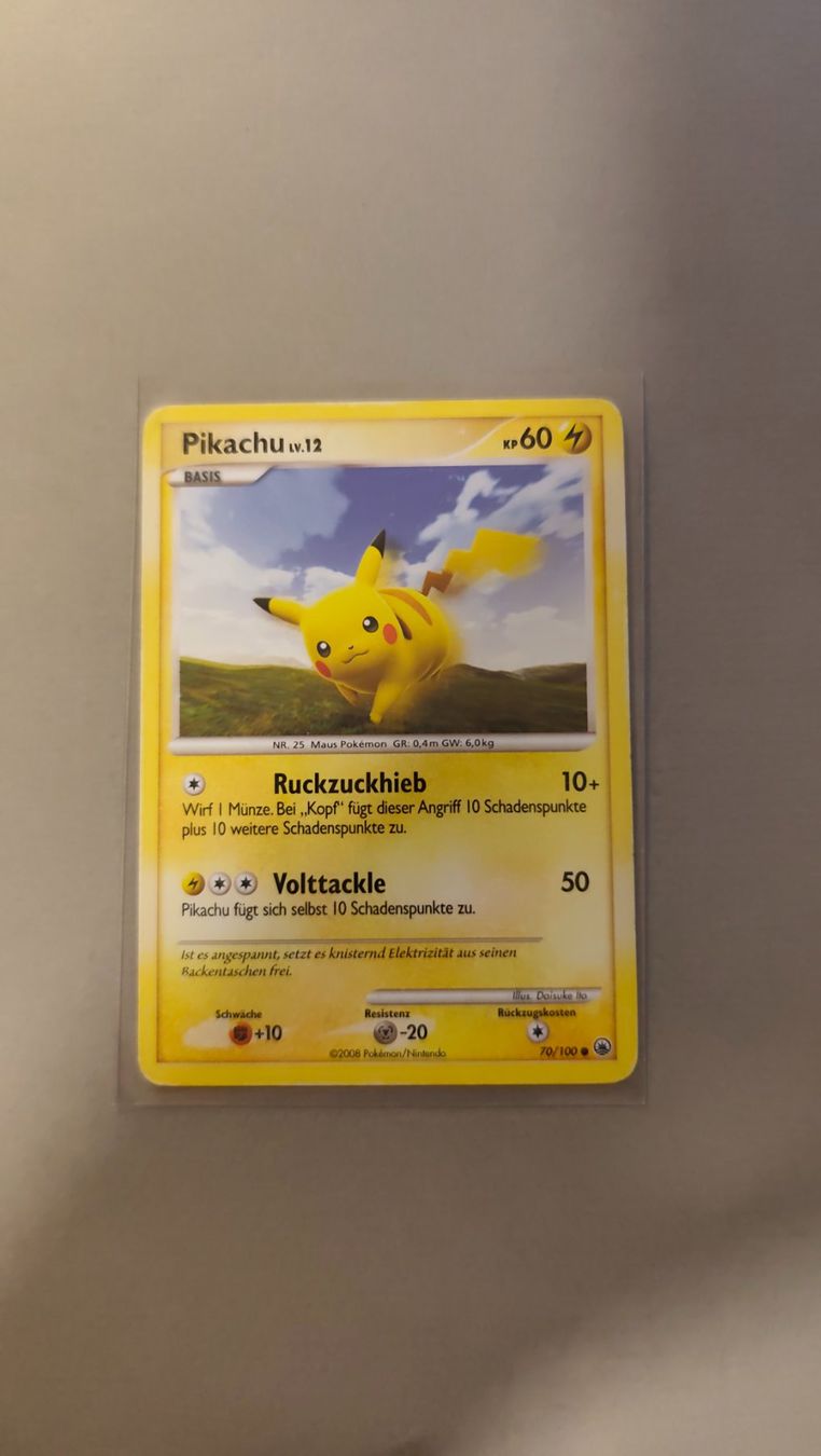 Pokémon Carte collezionabili: Pikachu LV.12 - Majestätischer Morgen – Usato da Kehrsatz venduto da Riyouu 1