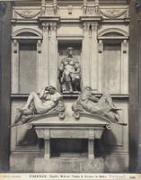 Antike Foto  - Florenz, Giuliano de Medici, Michelangelo