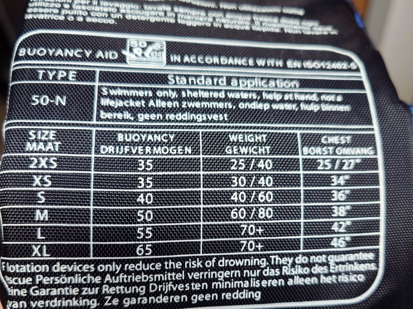 Schwimmwesten: Schwimmweste Prolimit in Grösse XXS – Gebraucht aus Zürich von bhurmani 3
