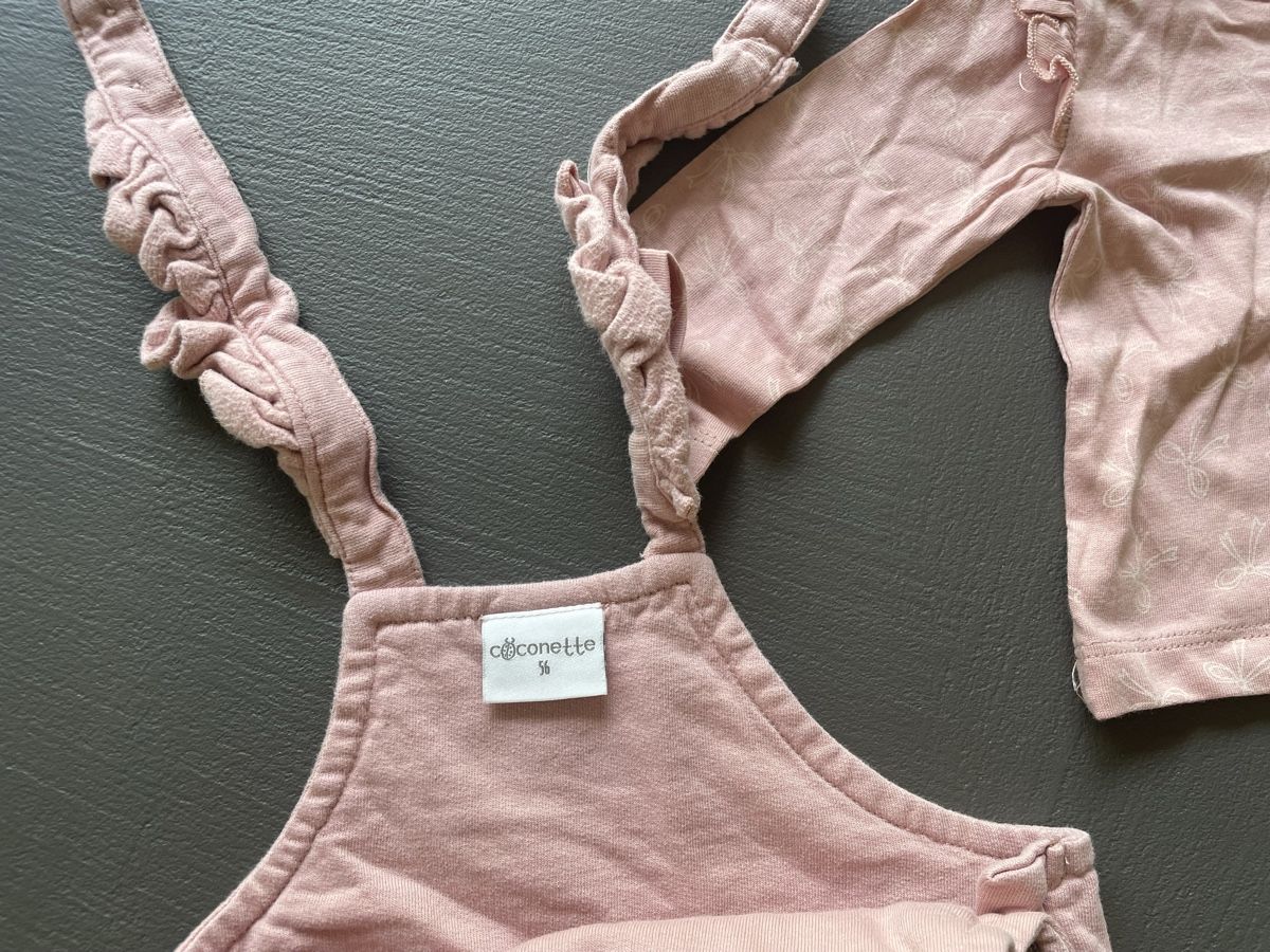 Pantaloni: Latzhosen Set Gr 56 in Rosa – Usato da Maienfeld venduto da viola93 1