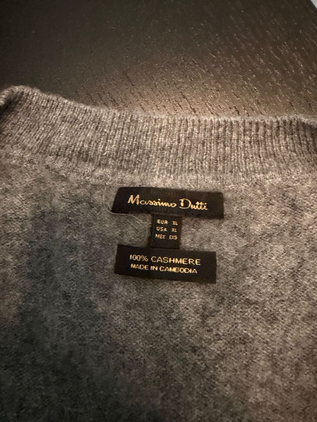 Massimo Dutti Pullover & Sweatshirts: Massimo Dutti Kaschmir Pullover grau – Gebraucht aus Dielsdorf von Anthony111 5