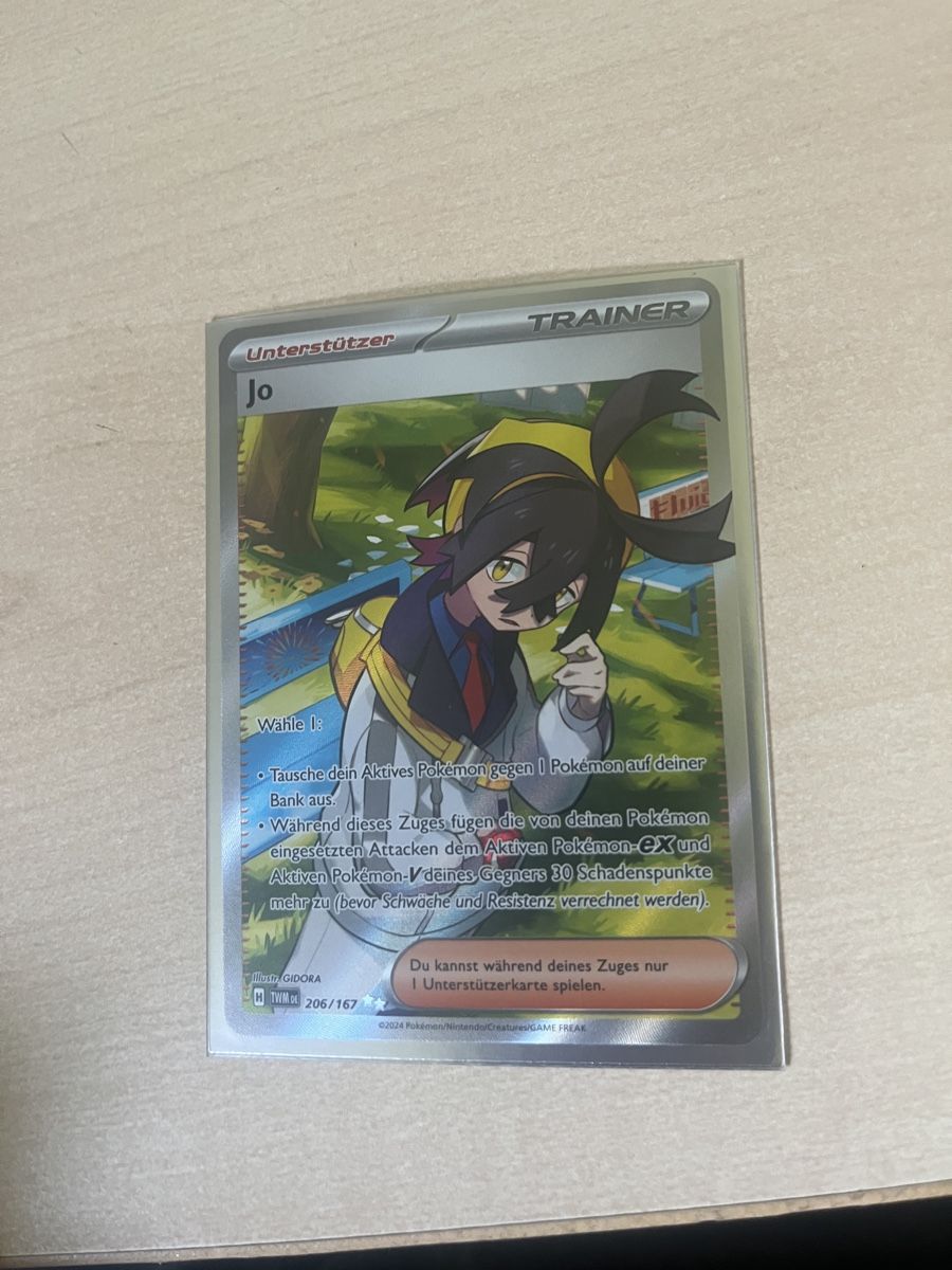 Pokémon Carte collezionabili: Jo (TWM 206) – Nuovo (secondo la descrizione) da St. Niklaus VS venduto da tru_vj5x