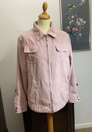 BIAGGINI Jacke Velour rosa Gr. 44