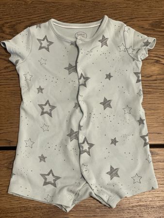 Baby Body Sterne kurzarm Grösse 74