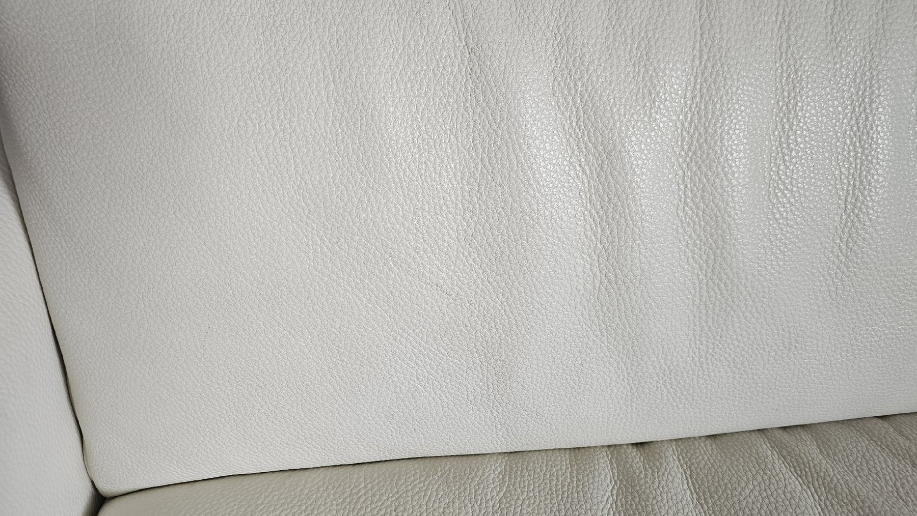 Ikea Sofas: Creme Weisses Ledersofa Ikea  – D'occasion à Mellingen par mrsizz 3
