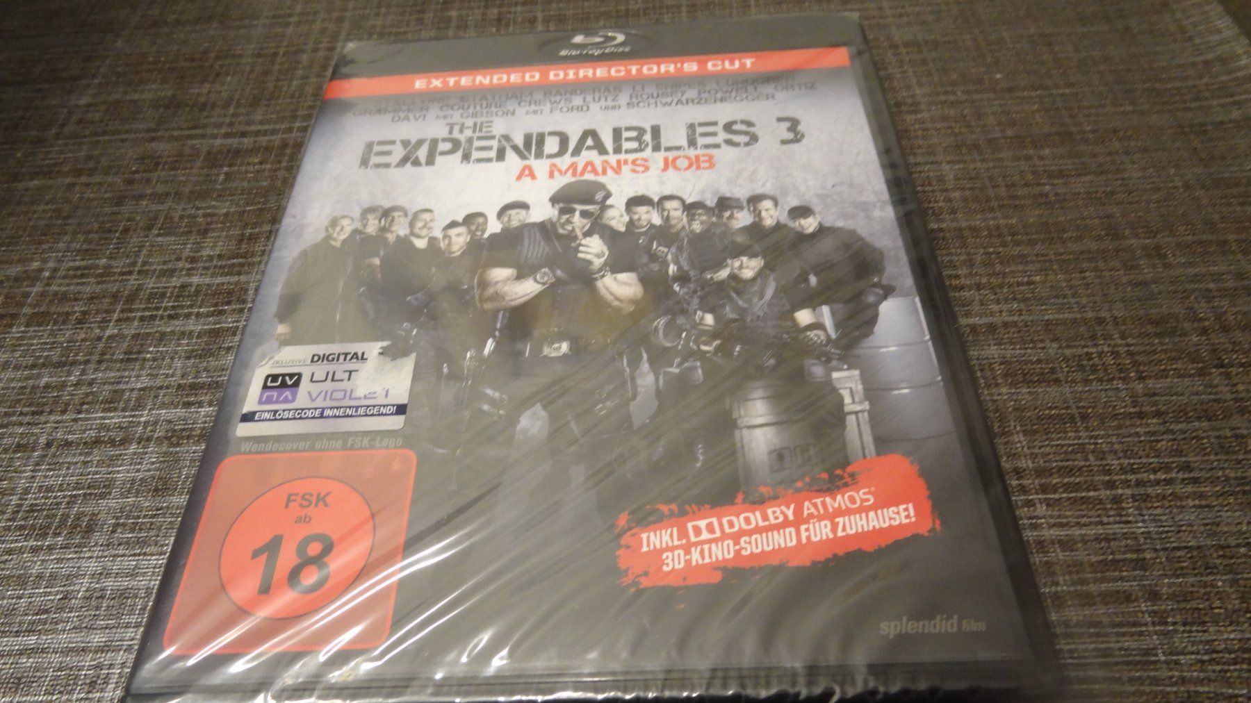 Alle DVDs: The Expendables 3 - A Man's Job BLU-RAY NEUWARE – Neu und originalverpackt aus Olten von Disc-Verkauf