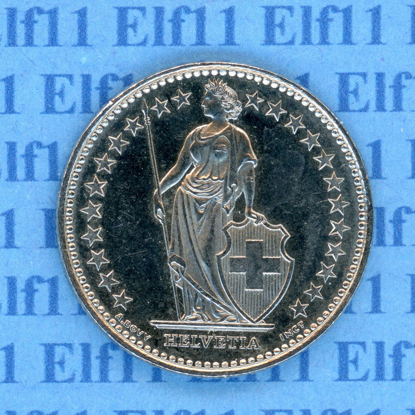 Tutti le monete: CHF___1.00 2018 -unz 1 Franken – Usato da Widnau venduto da Elf11 1
