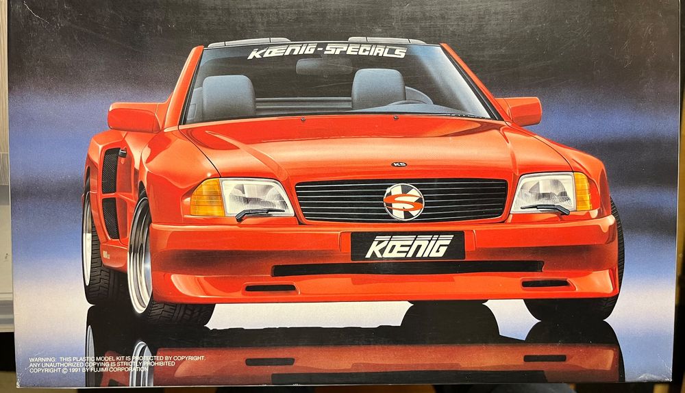 Fujimi Mercedes 500 SL Koenig Specials / Mercedes SLS AMG | Kaufen auf ...