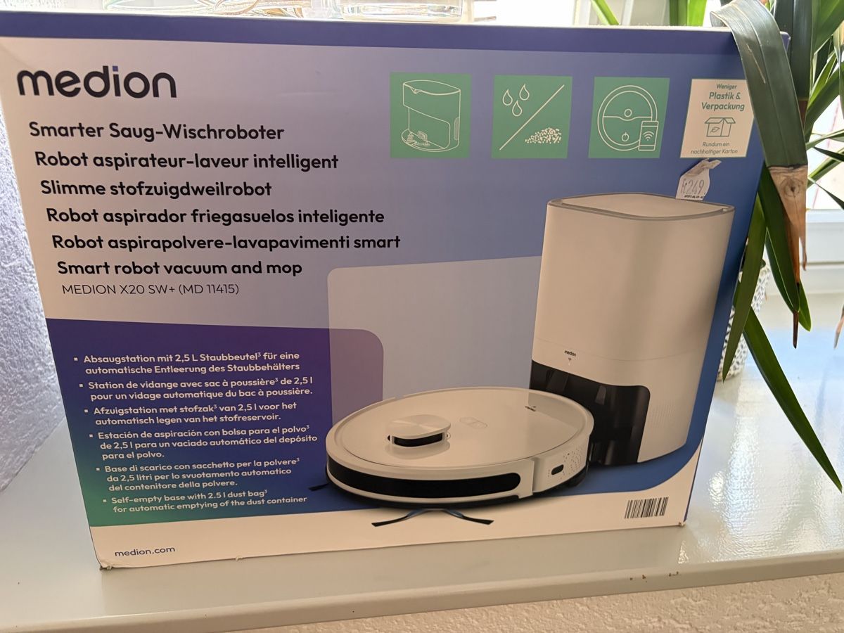 Medion Aspirateurs & Accessoires: Aspirateur robot laveur – Neuf avec emballage d'origine à Delémont par amo_jx5x 2