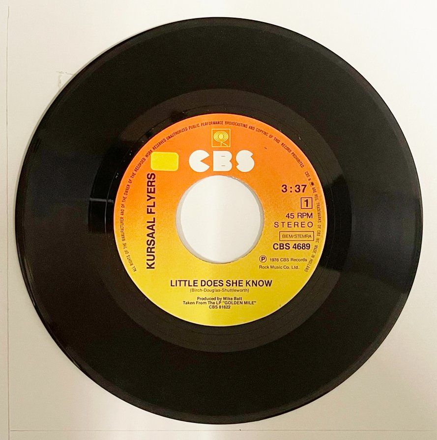 Dischi in vinile: Single: KURSAAL FLYERS - Little Does She Know – Usato da Frenkendorf venduto da Yard-Sale-2000 1