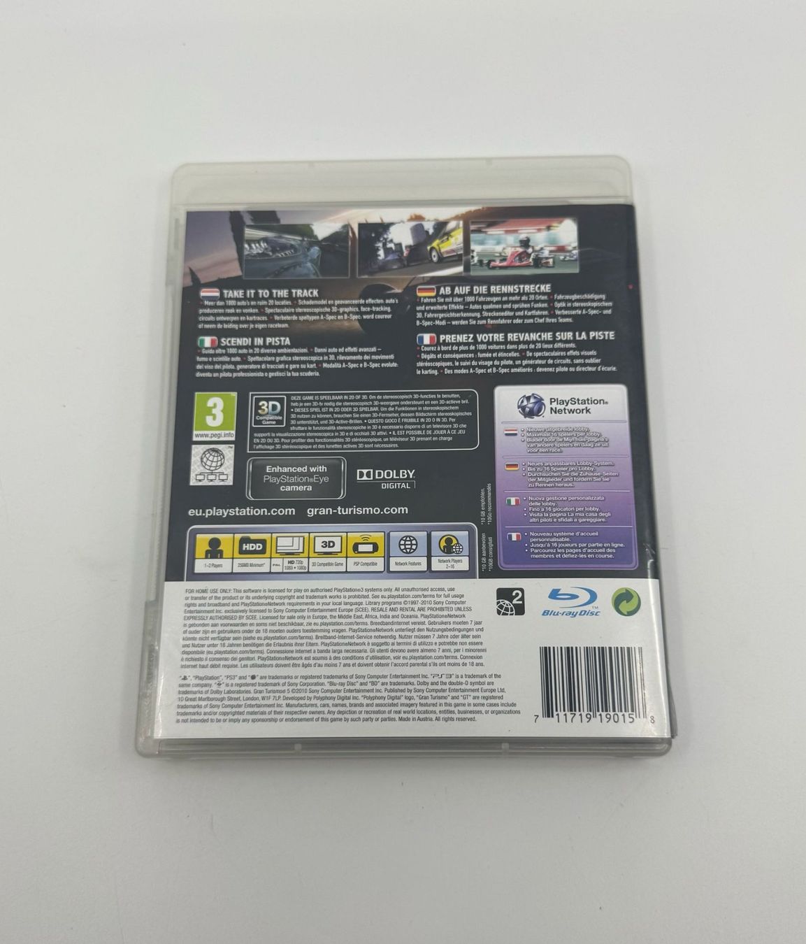Sony Spiele: Gran Turismo 5 (PS3) – Gebraucht aus Herisau von Seyashop1 2