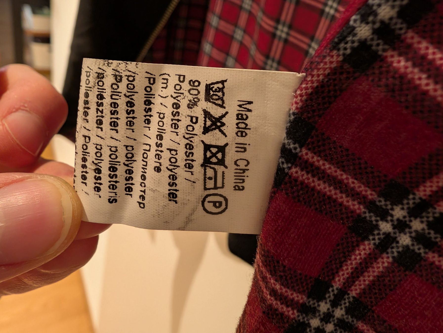 Giacche: Kapuzenjacke mit Tartan-Futter, M – Usato da Schönenwerd venduto da sal_75dx 5