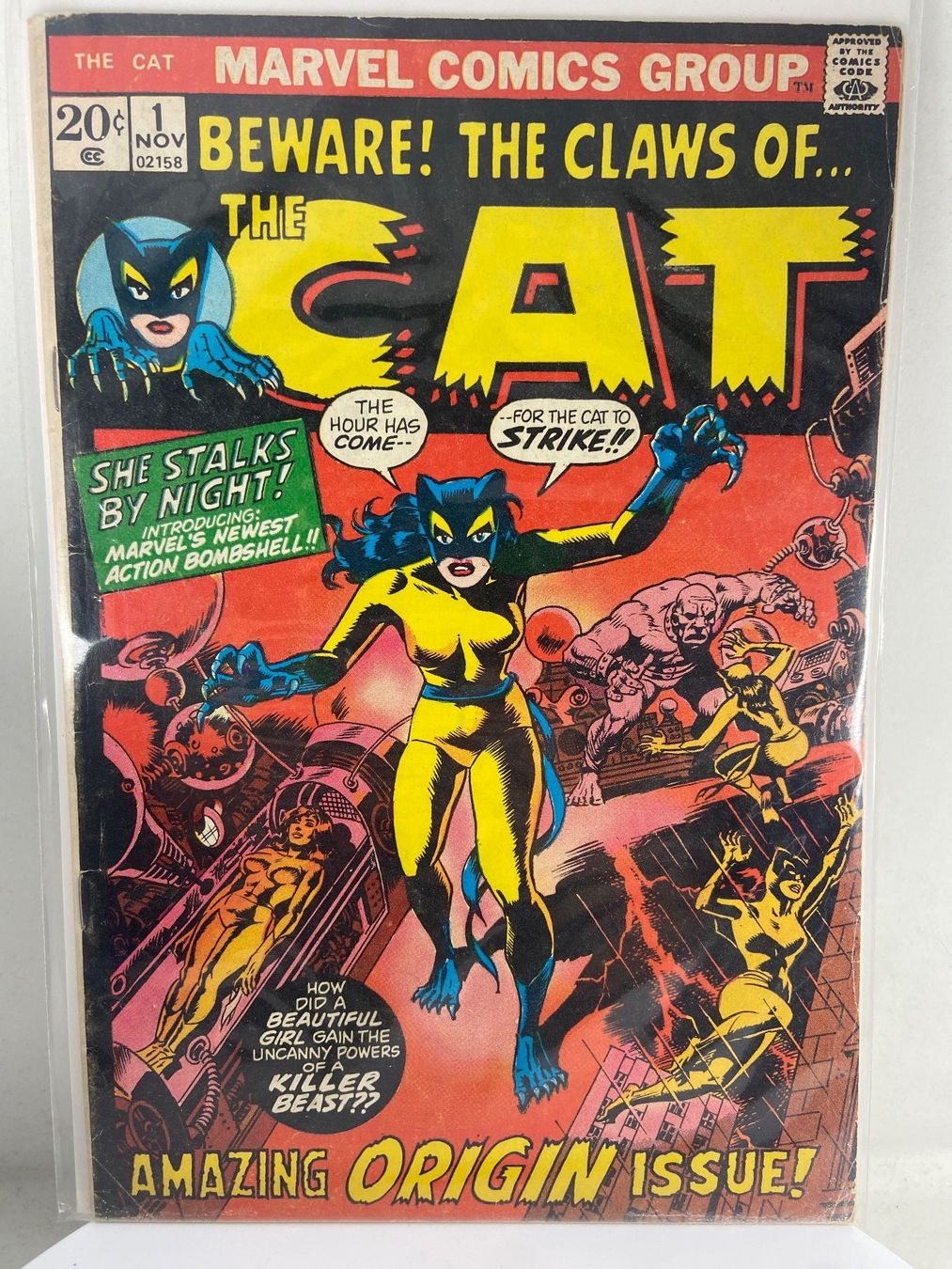 Fumetti: Cat (1972 Marvel) #1 VG 4.0 – Usato da Neuchâtel venduto da belange