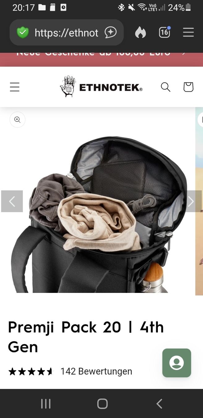 Rucksäcke: Ethnotek backpack Premiji 20L – Gebraucht aus Lausanne von Esbraf1 5