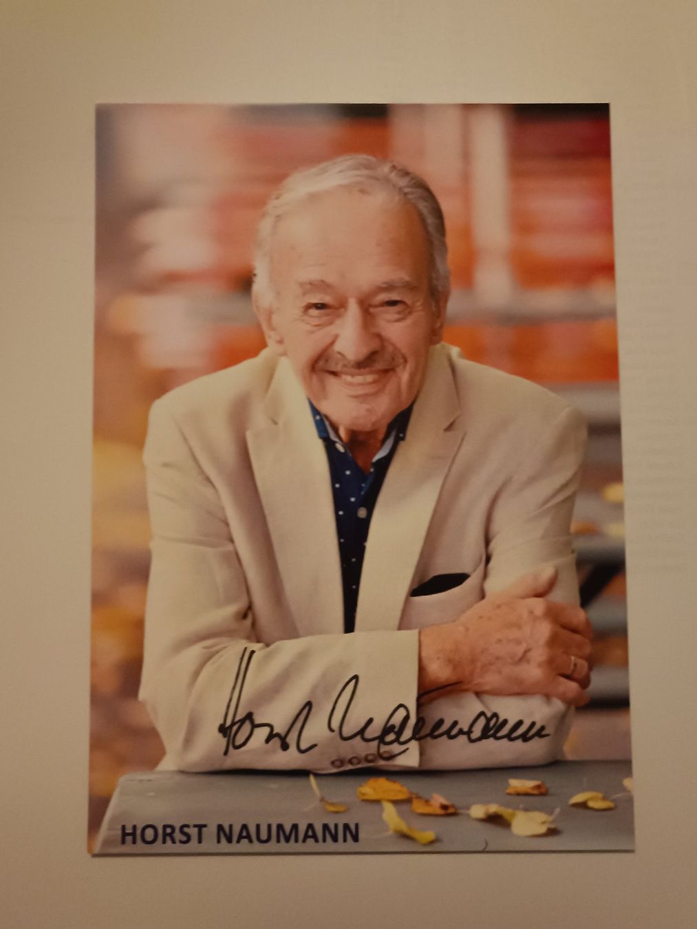 Autografi: Horst Naumann - signierte Autogrammkarte – Usato da Menziken venduto da Artographs
