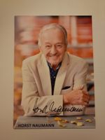 Horst Naumann - signierte Autogrammkarte