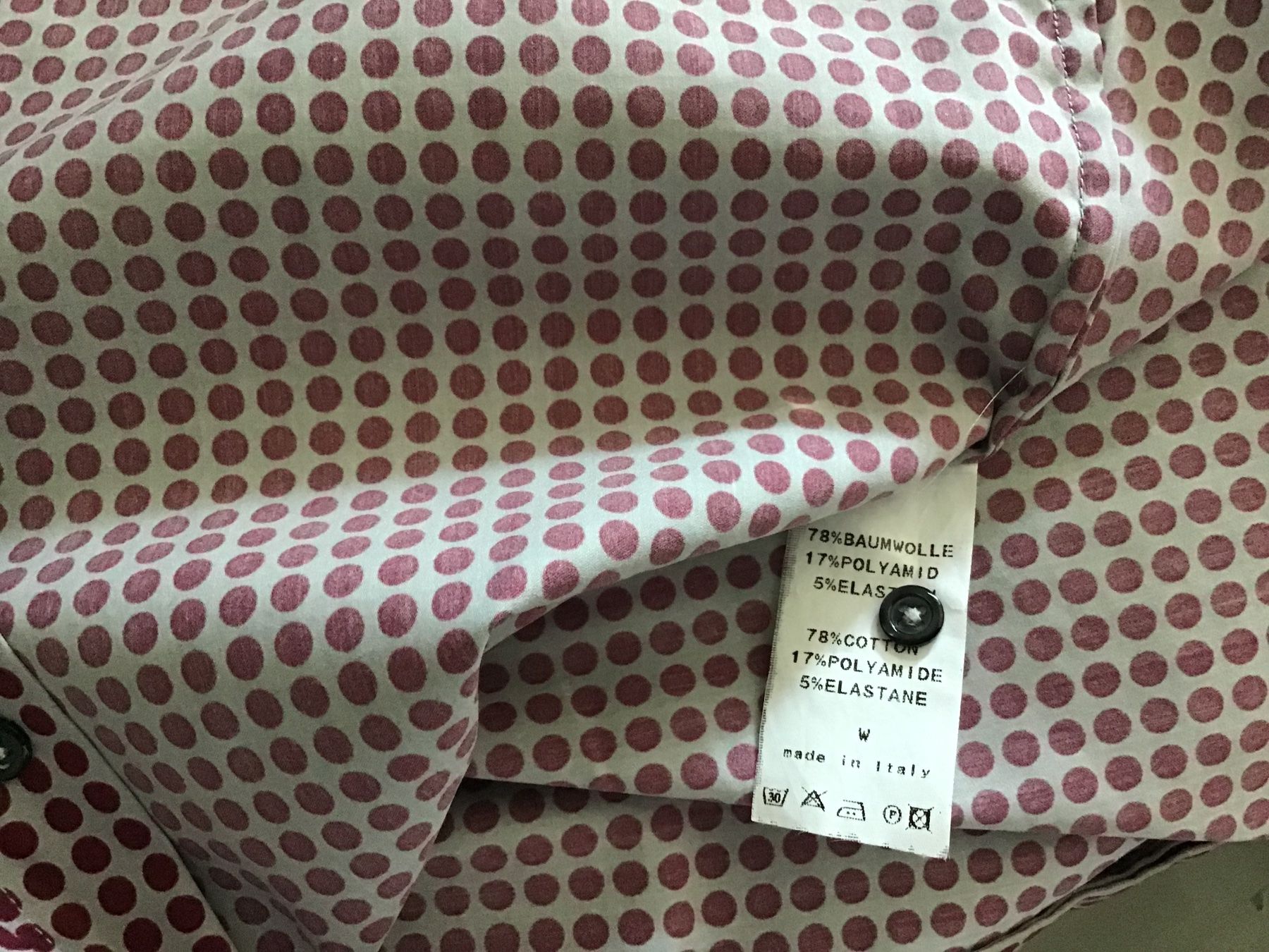 Camicette: ELLINI BLUSE GRAU/BORDEAUX TUPFEN – Nuovo (secondo la descrizione) da Glattfelden venduto da ire_w6h2 4