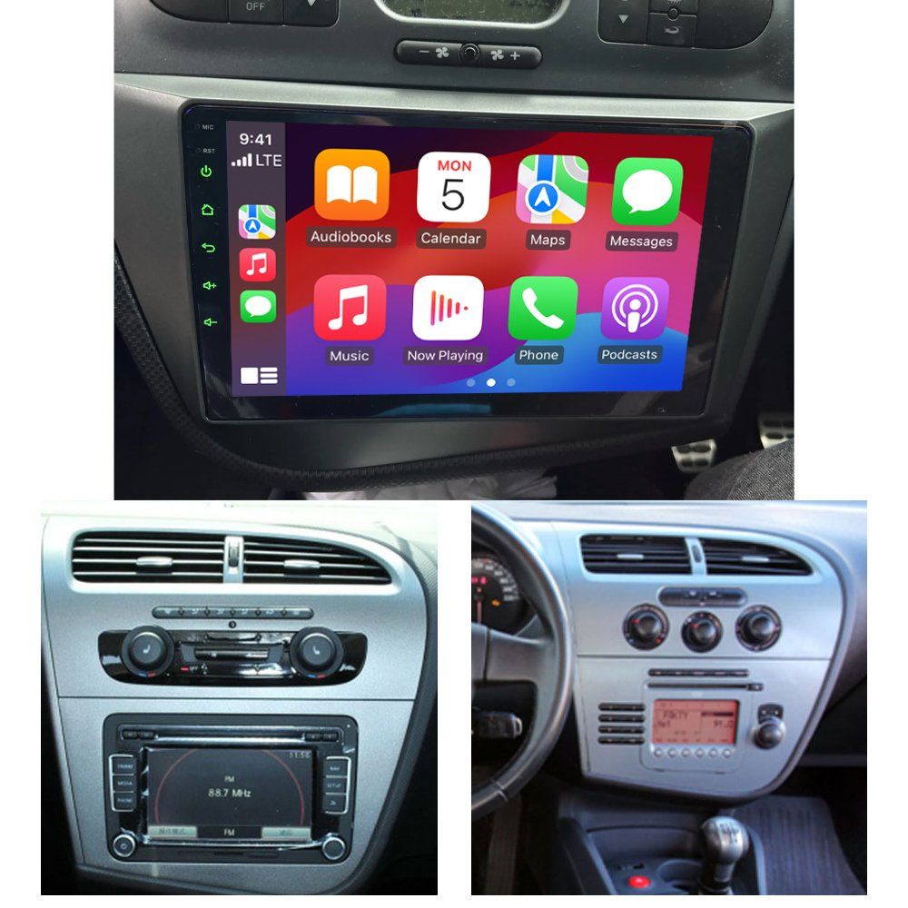 Navigatori: Autoradio Seat Leon Carplay Android Navi GPS – Nuovo e nell'imballaggio originale da Chiasso venduto da online.shop 2