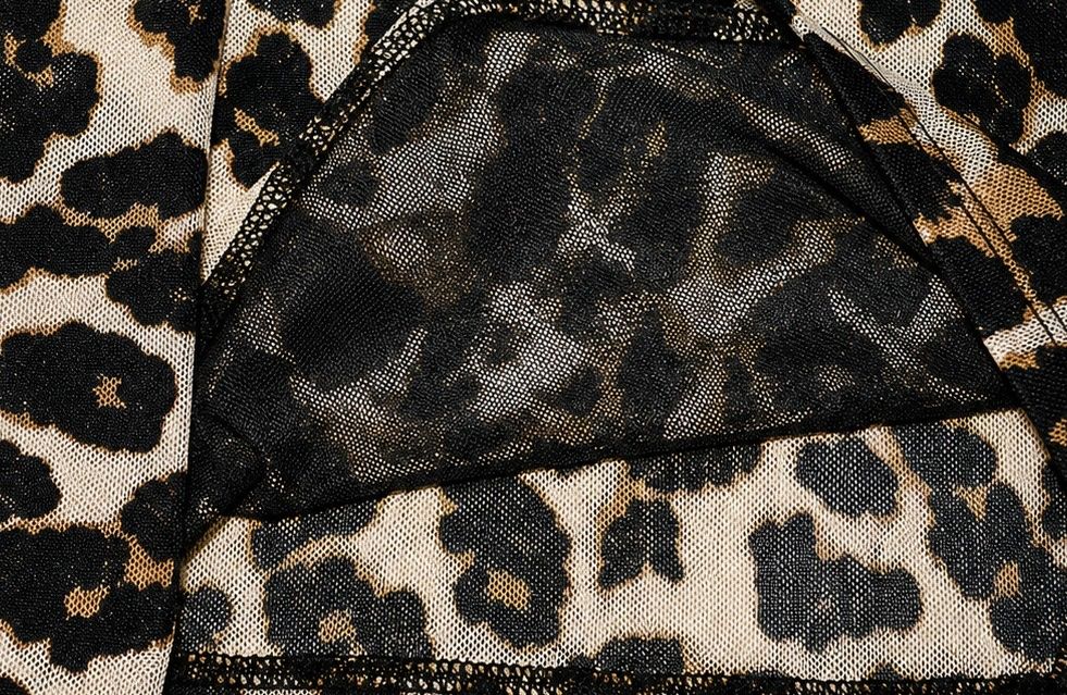 Morgan Tops: Morgan Mesh Rollkragen Oberteil Leopard | XS/34 – Neu (gemäss Beschreibung) aus Aarberg von LovelyThings_ 3