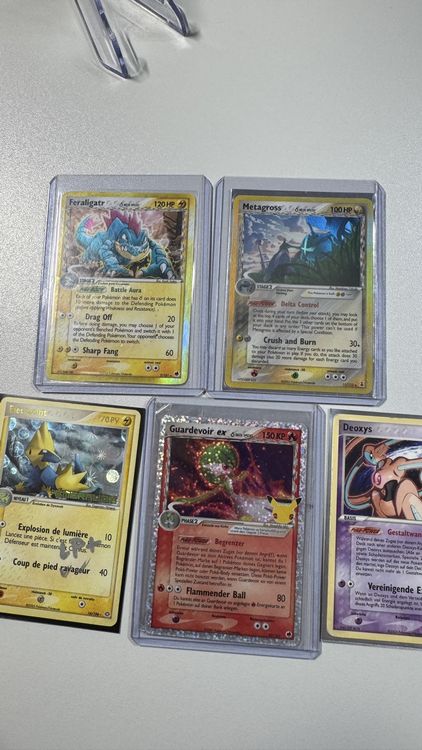 lot-de-cartes-pok-mon-rares-d-occasion-belprahon-pour-chf-78