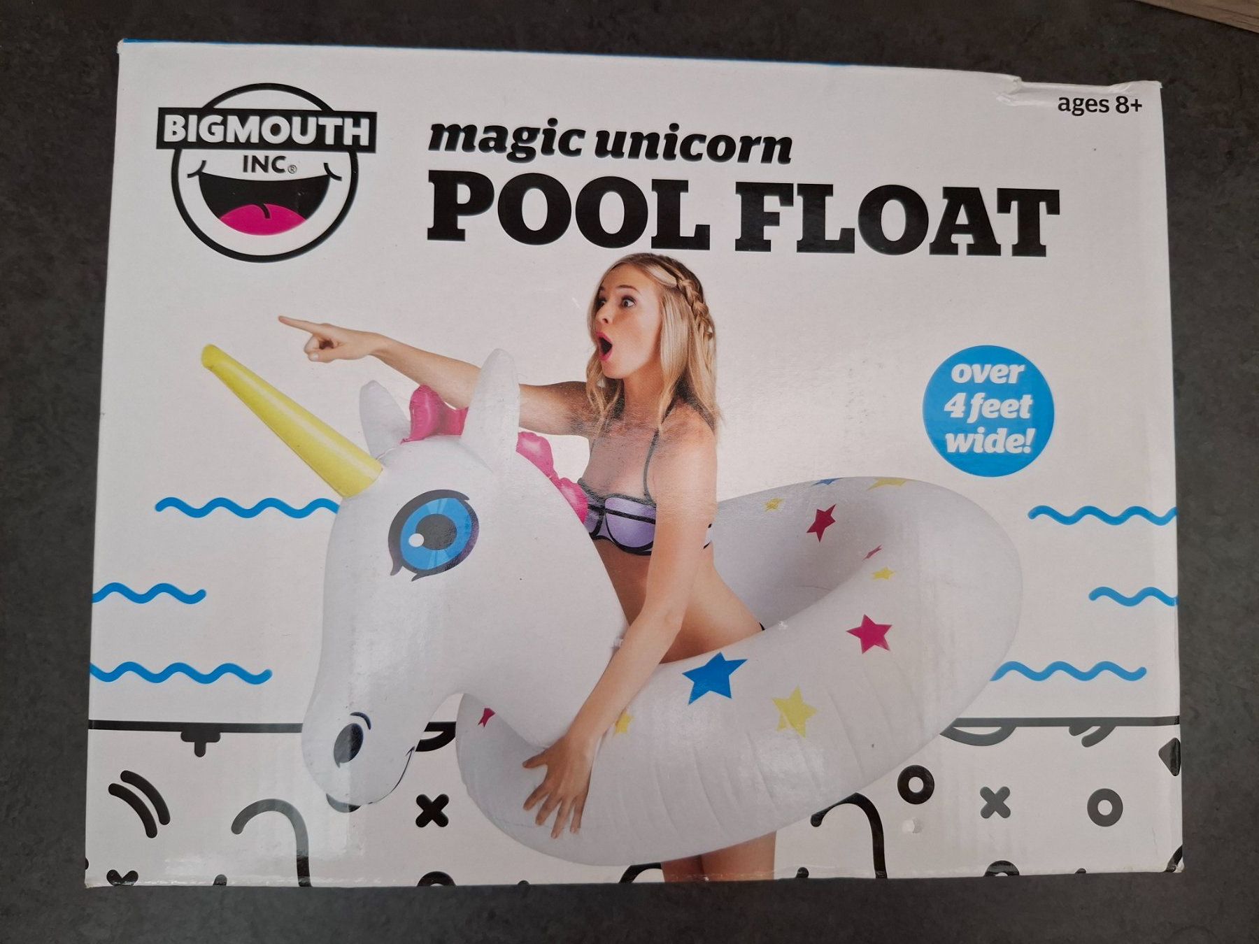 Piscine: BigMouth Inc. Pool Float Magic Unicorn 152 cm neu – Nuovo e nell'imballaggio originale da Luzern venduto da liv_6n92
