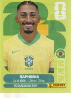 FIFA WORLD CUP 2026 Panini Sticker BRA 19 RAPHINHA