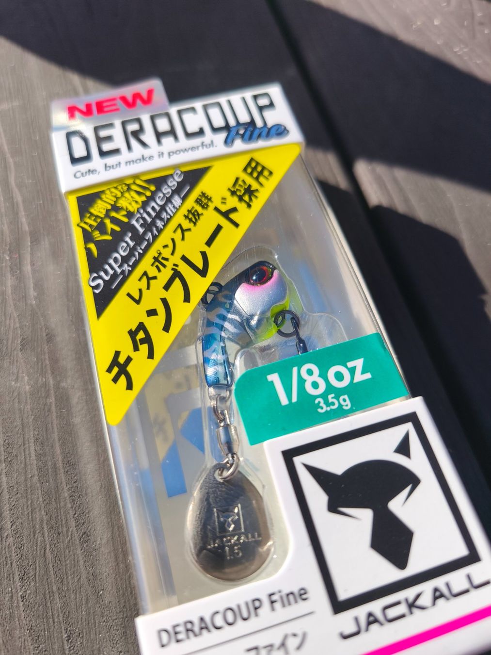 Esche: Jackall Deracoup Fine 3.5g NEW!! – Nuovo e nell'imballaggio originale da Sarnen venduto da sebalant 2