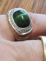 Opulenter Designer Turmalin/Brillanten Ring in 750er/18Karat