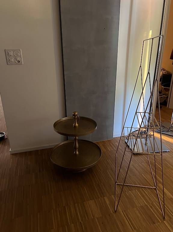 Garderobe: Messing Regal und oder Kleiderständer – Gebraucht aus Zürich von Samoo01 1