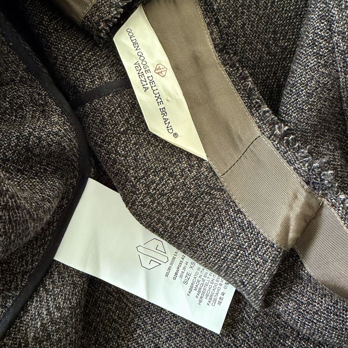 Golden Goose Giacche: GOLDEN GOOSE Linen Melange Jacket – Nuovo (secondo la descrizione) da Emmen venduto da Colette-Juliette 8