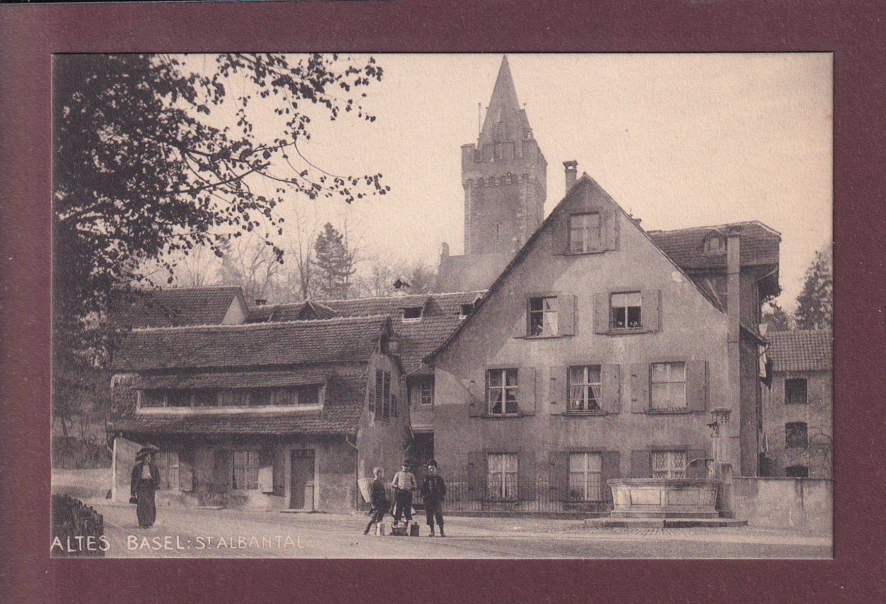 Cartes postales: Altes BASEL - St. Albantal – D'occasion à Pully par nicecards