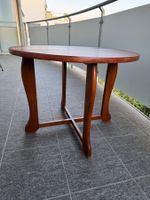 Beistelltisch Holz rund braun