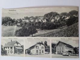 Alte Ansichtskarte Rumisberg Restaurant bären Sternen R50