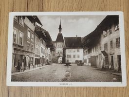 Alte Ansichtskarte Wangen a.A. mit Berner Tor