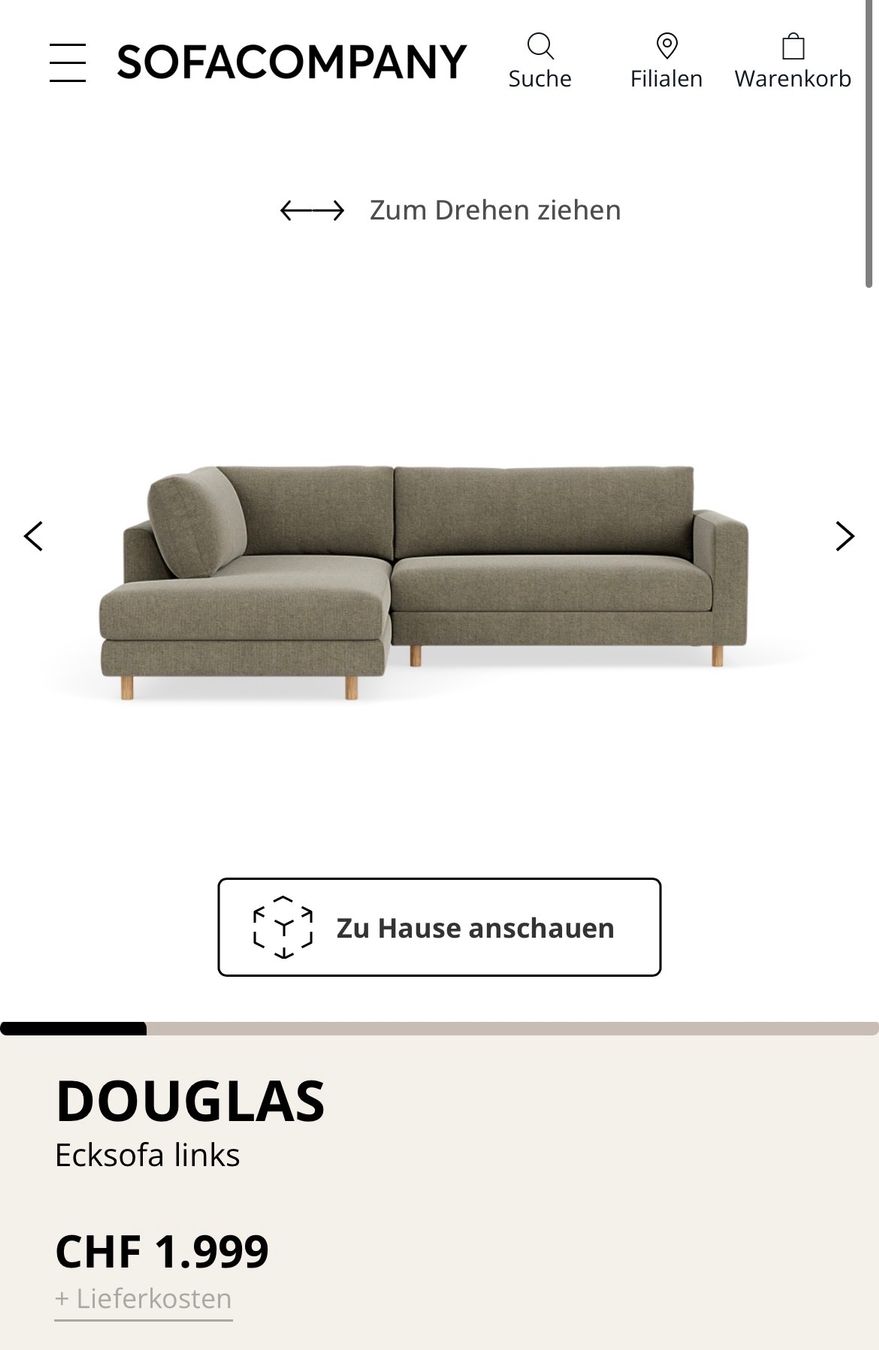 Sofacompany Sofas: Sofa / L-Sofa – D'occasion à Zürich par wil_9hpz 2