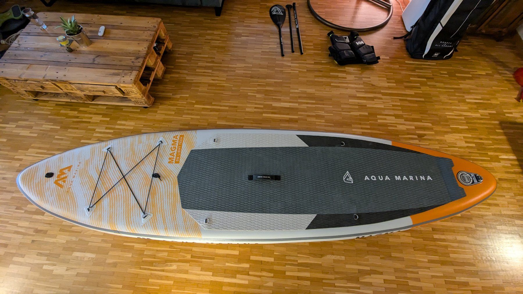 Aqua Marina Surfboards & Schwimmbrette: Stand Up Paddle Aqua Marina – Gebraucht aus Bassersdorf von Krebulon 3