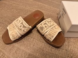 Chloé Pantoletten Gr. 37 mit Originalschachtel