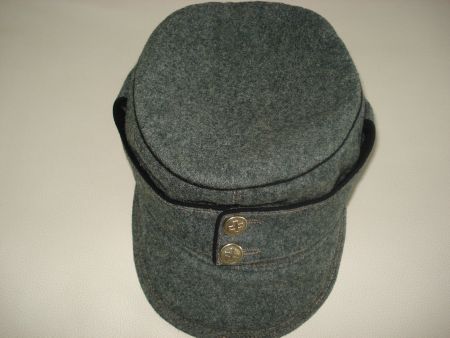 Motorfahrer Mütze von der CH-Armee Gr. 56