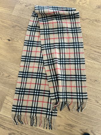Écharpe Burberry en cachemire à carreaux, 170 cm