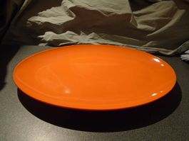 Servier - Platte, orange, Kunststoff
