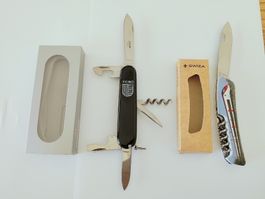 2xNeue schweizer Sackmesser Victorinox Special Edition swiza